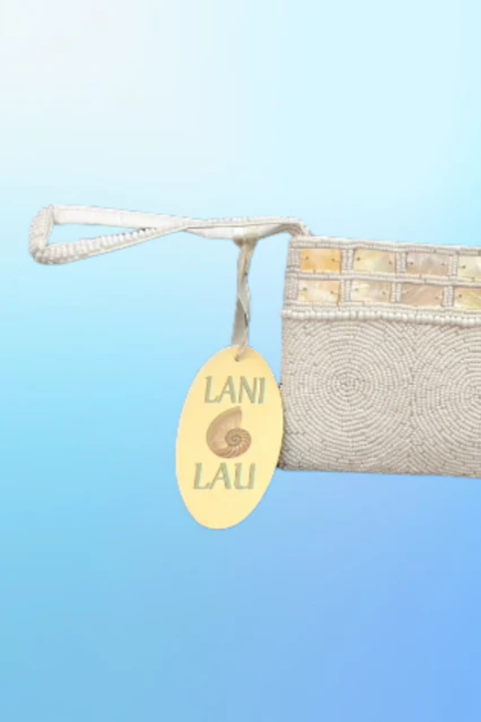 Lani Lau Beaded Rectangle Pouches