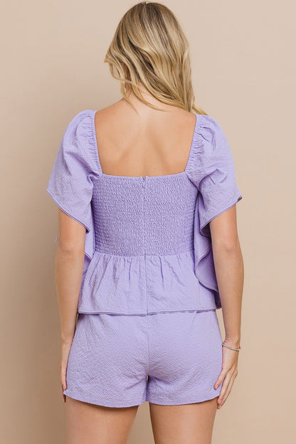 Peplum Style Romper