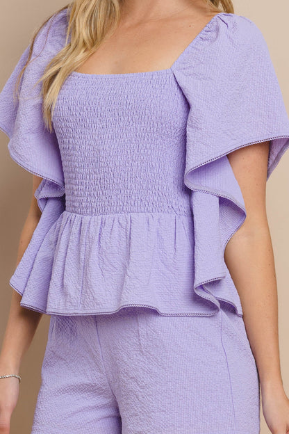 Peplum Style Romper
