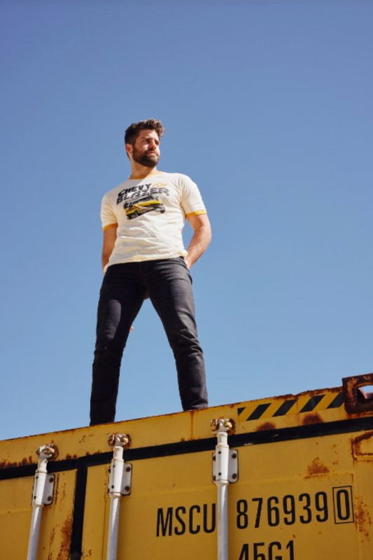 Chevrolet Blazer Brass Tacks Ringer Shirt