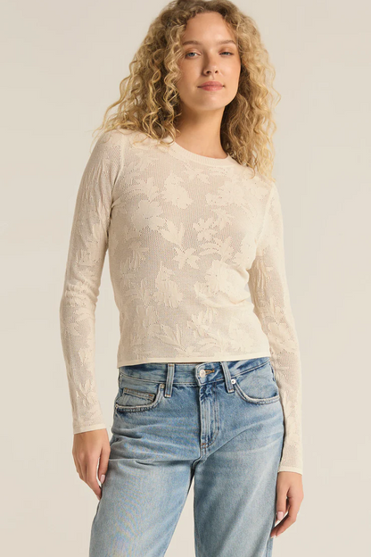 Tibi Mesh Sweater