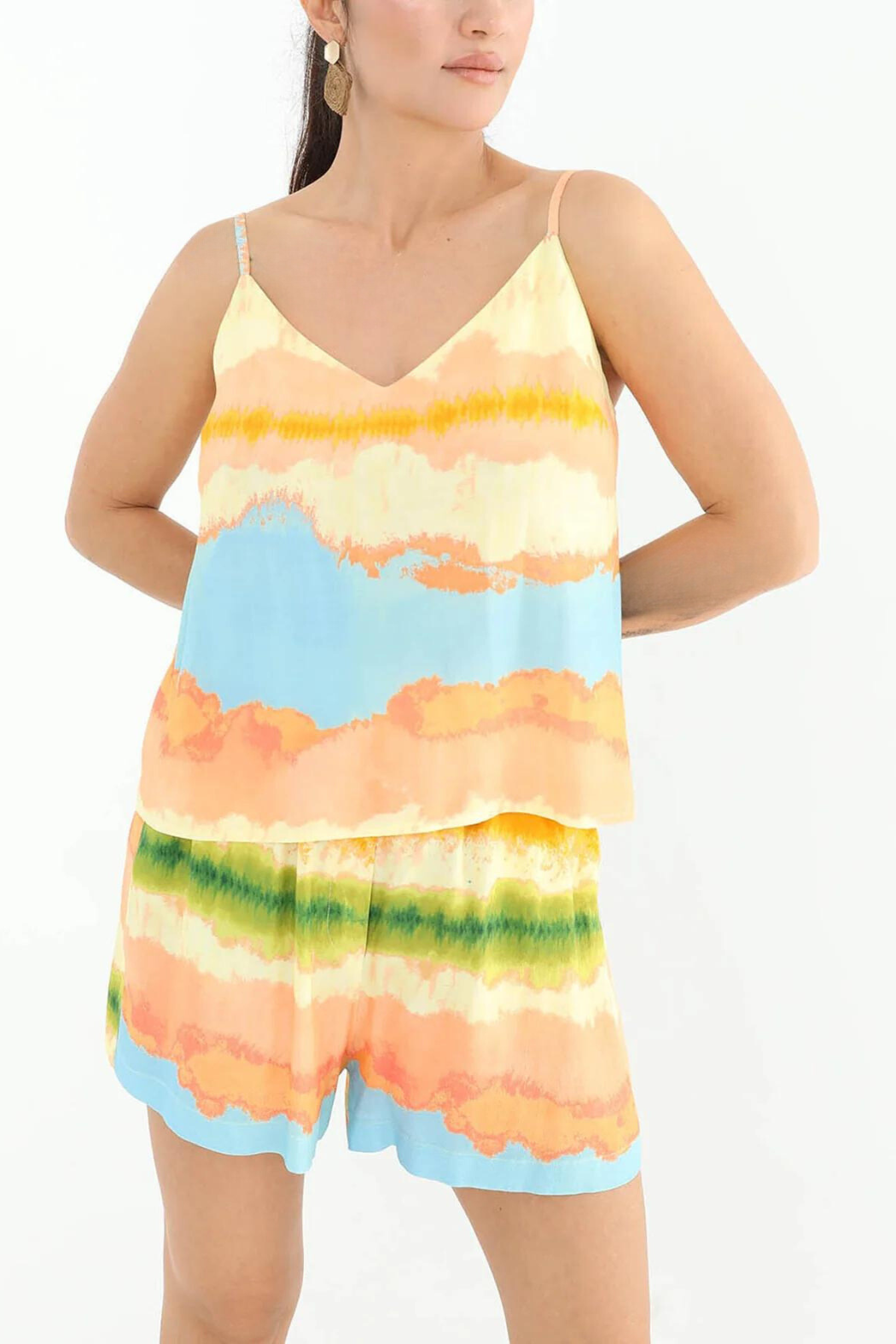 S/L Tie Dye Cami Top