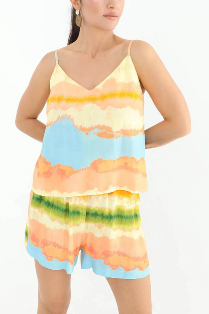 S/L Tie Dye Cami Top