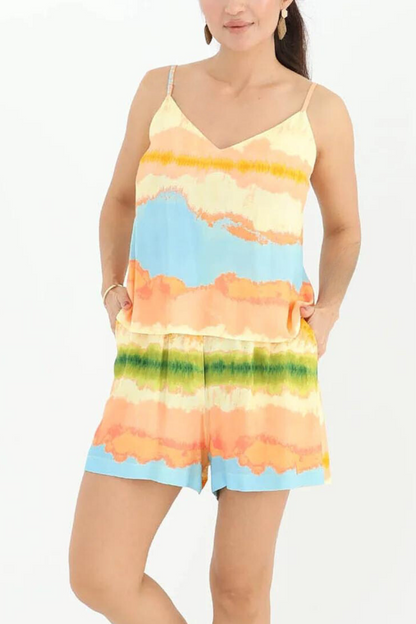 S/L Tie Dye Cami Top