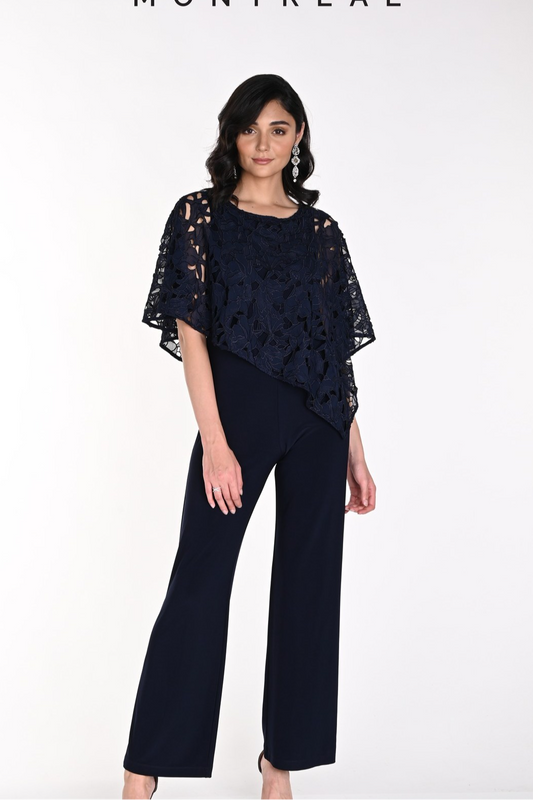 Midnight Popover Jumpsuit