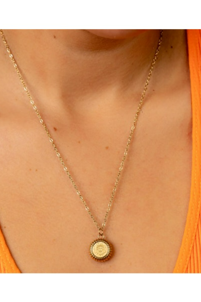 Contesa Constellations Medallion Necklace