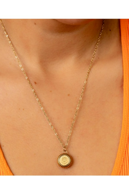 Contesa Constellations Medallion Necklace