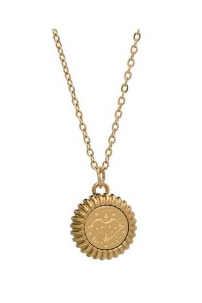 Contesa Constellations Medallion Necklace