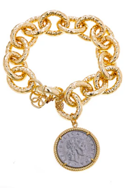 Lexi Hammered Bracelet