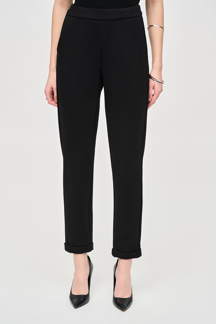 Heavy Knit Slim Fit Pull-On Pants