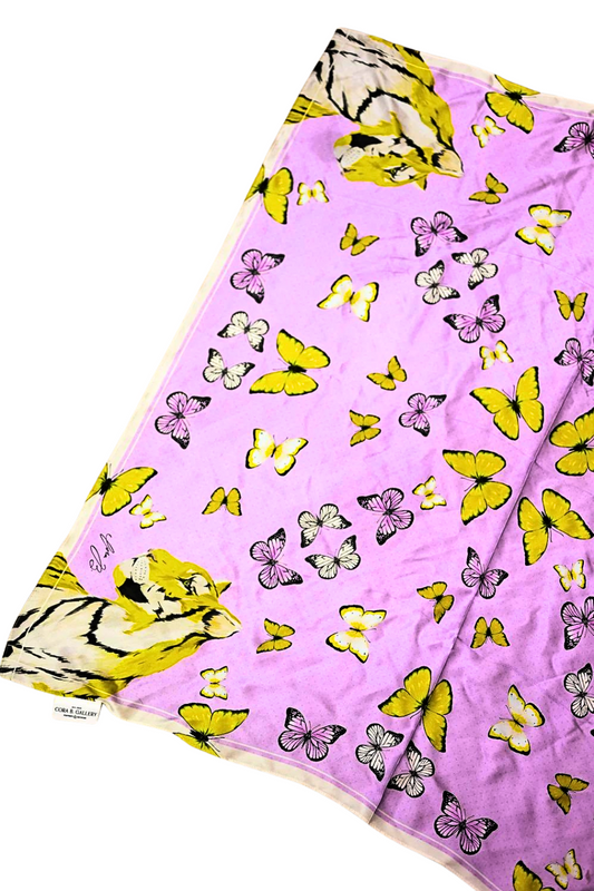 Cora B Large Scarf 36x36"