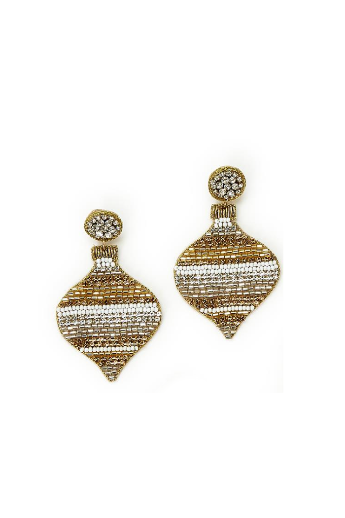 HOLIDAY THEMED STATEMENT EARRING