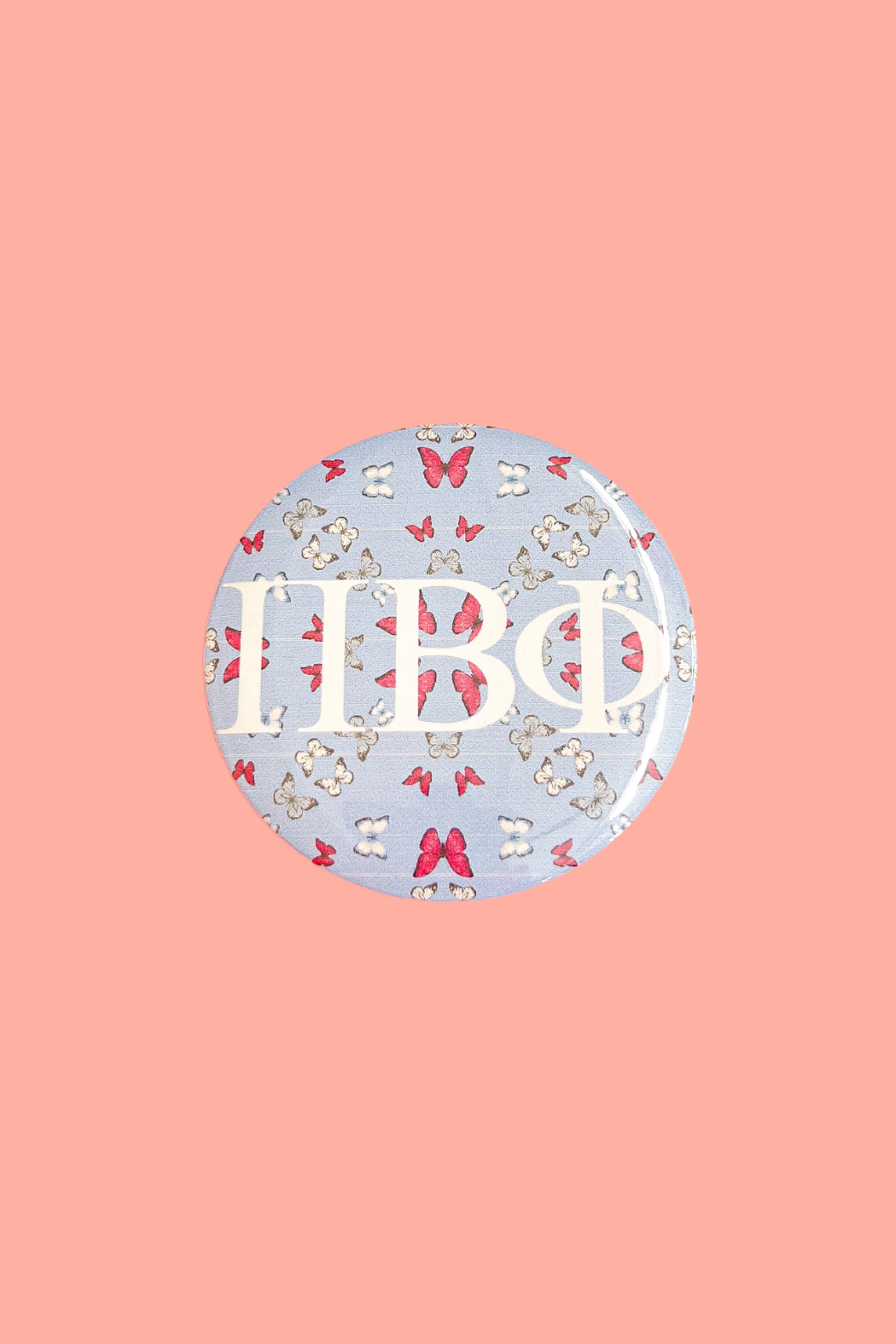 Cora B Sorority Button