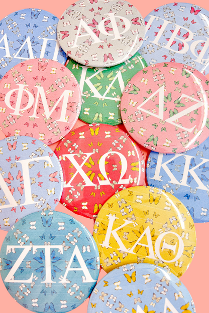 Cora B Sorority Button