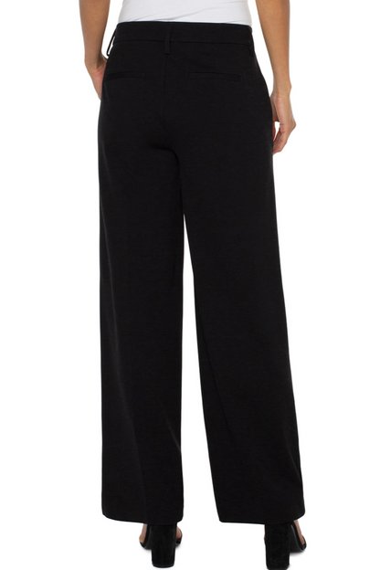Kelsey Wide Leg Trouser 31 in- Black