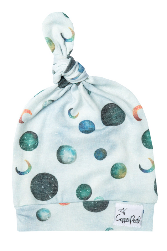 Lunar Top Knot Hat