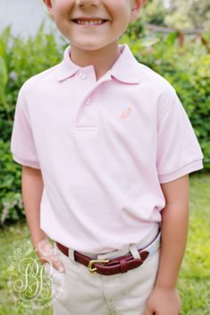 Palm Beach Pink Prim & Proper Polo-Only 1 left! Size 12-18 months