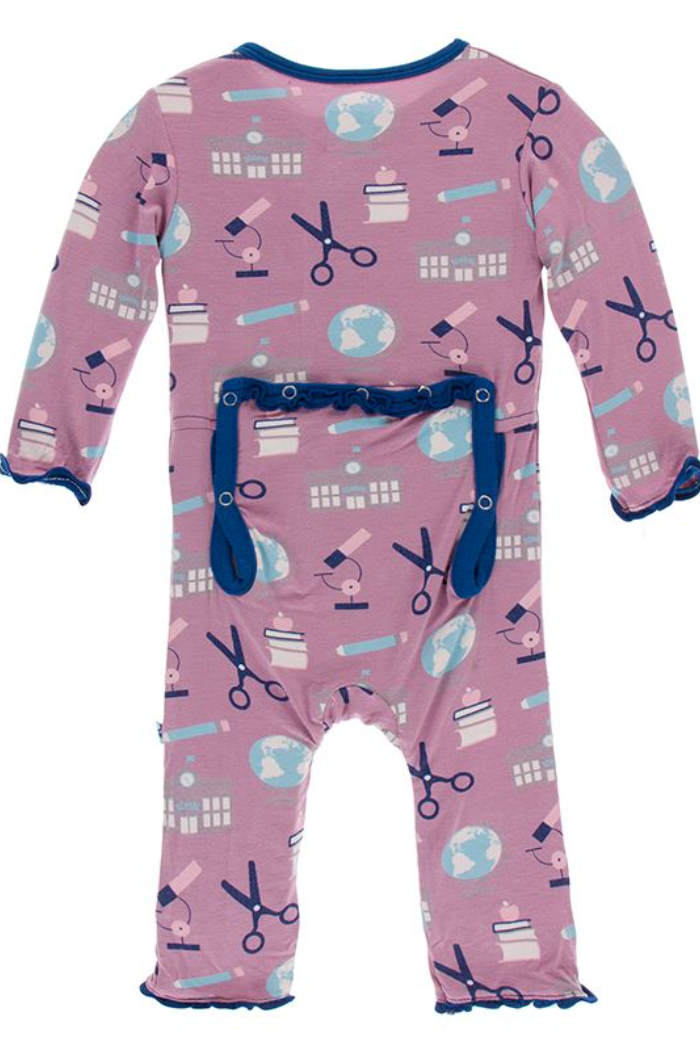 Pegasus Education Muffin Ruffle Zipper Coverall