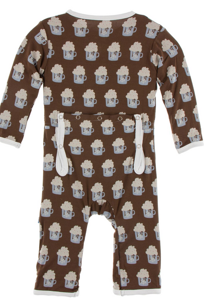 Hot Cocoa Coverall With Snaps