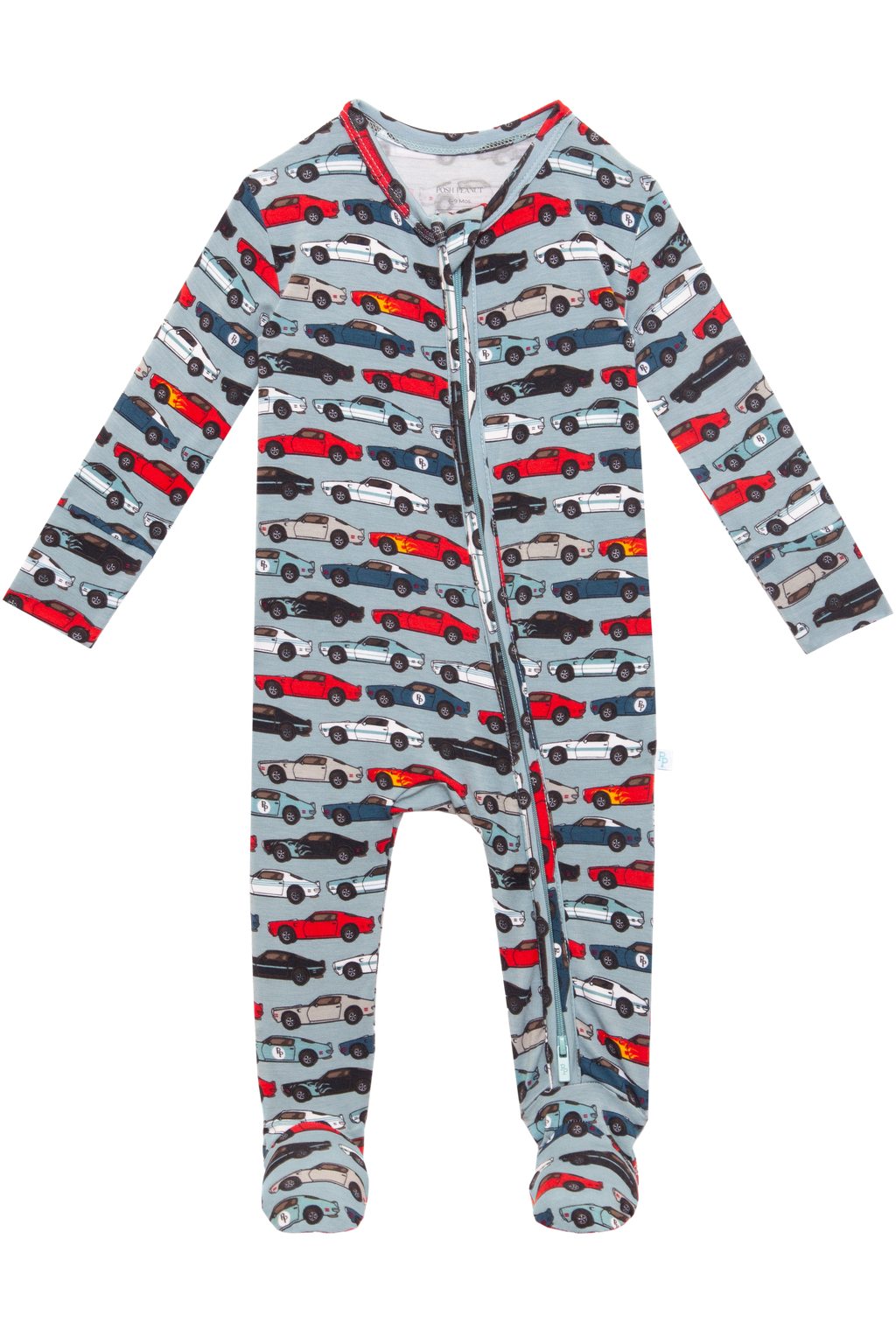 Miles Footie Zippered One Piece