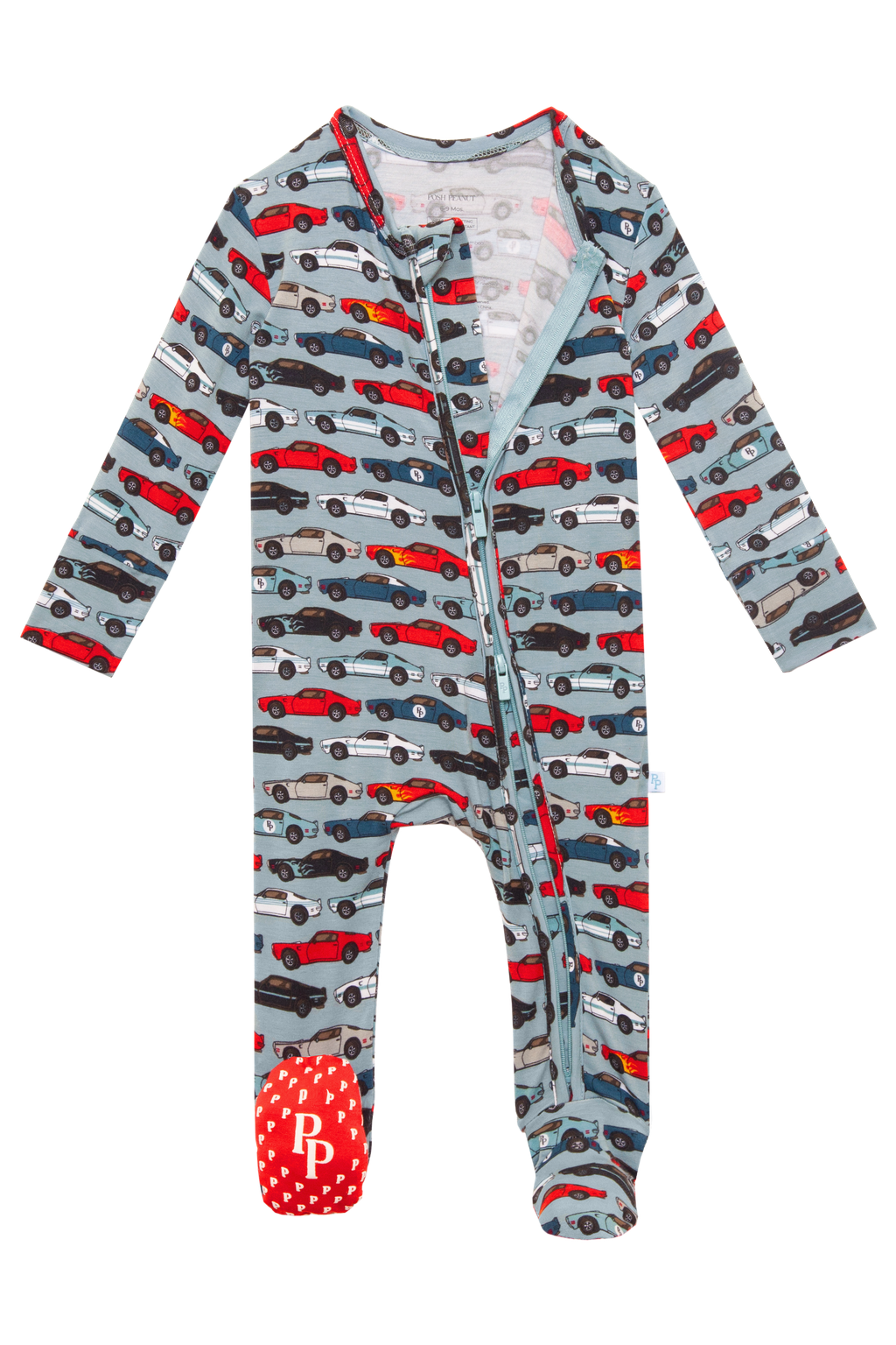 Miles Footie Zippered One Piece