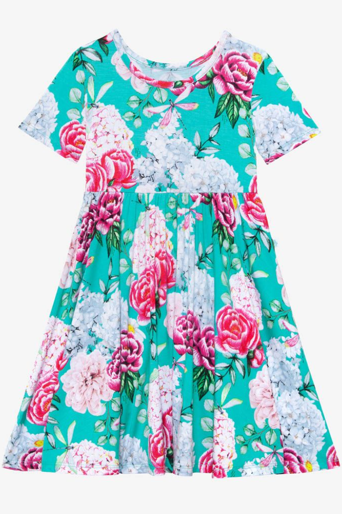 Eloise Short Sleeve Twirl Dress