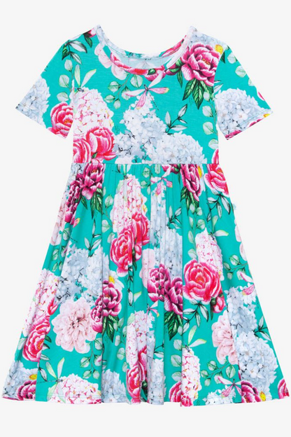 Eloise Short Sleeve Twirl Dress
