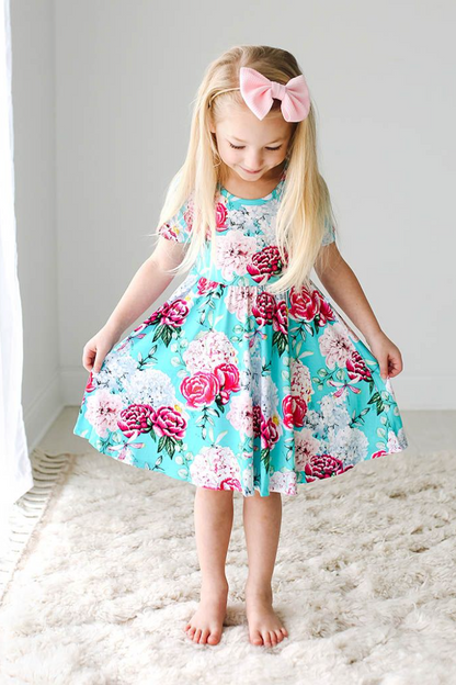 Eloise Short Sleeve Twirl Dress