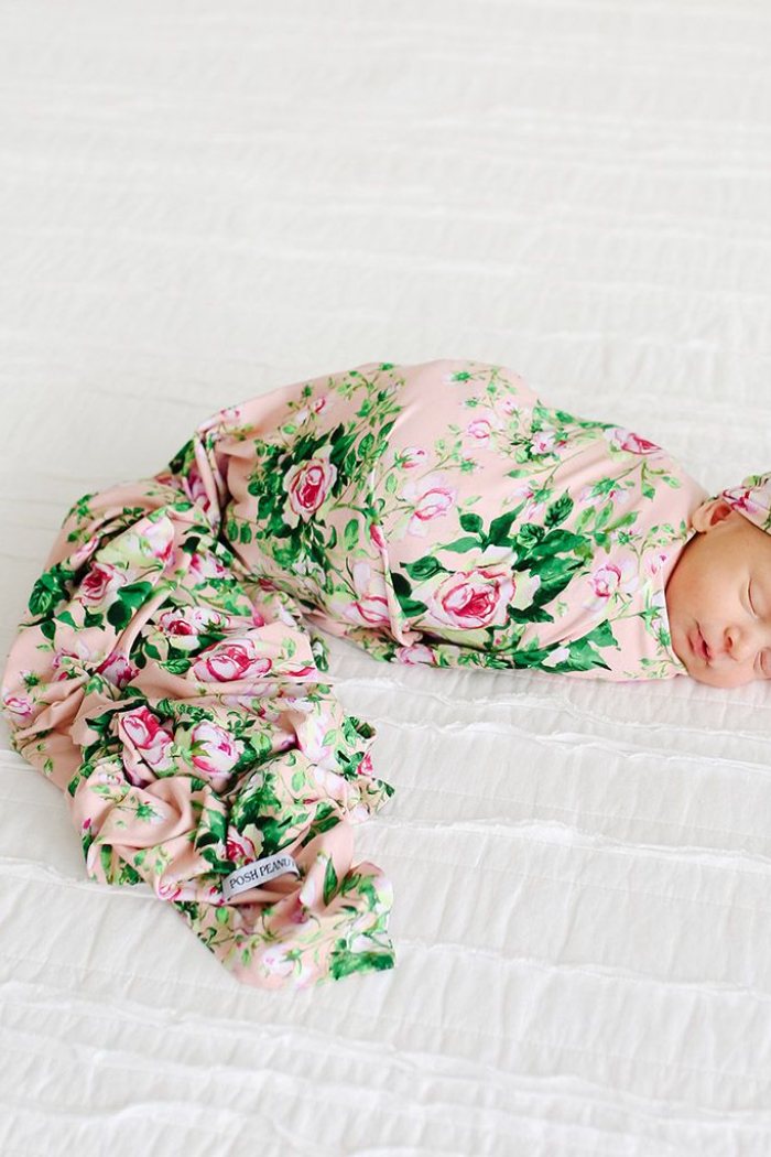 Renia Swaddle and Headwrap Set