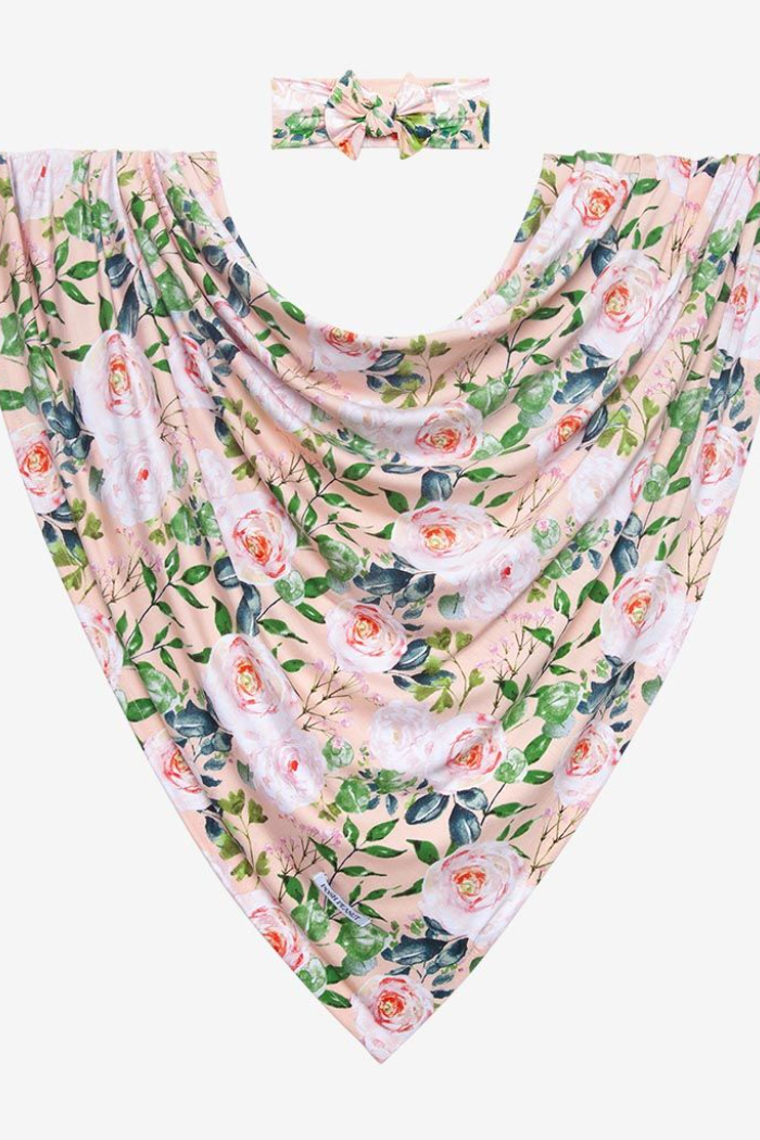 Harper Swaddle and Headwrap Set
