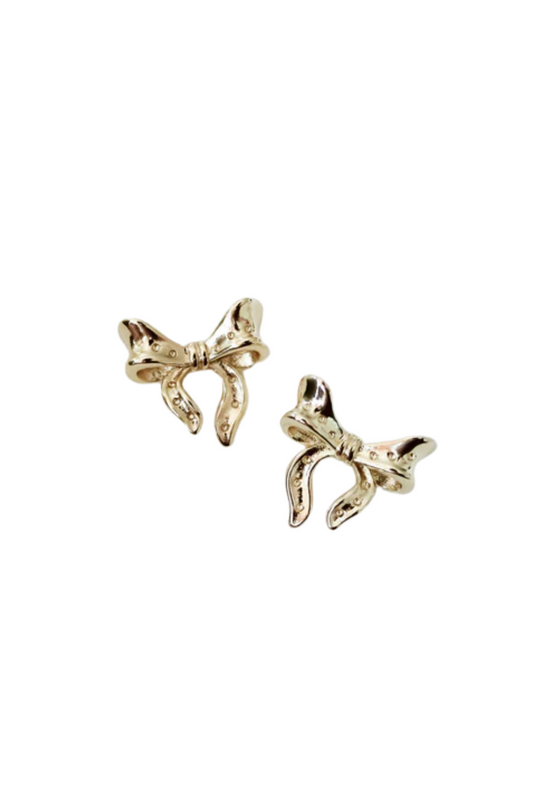 Lova Bow Stud Earrings