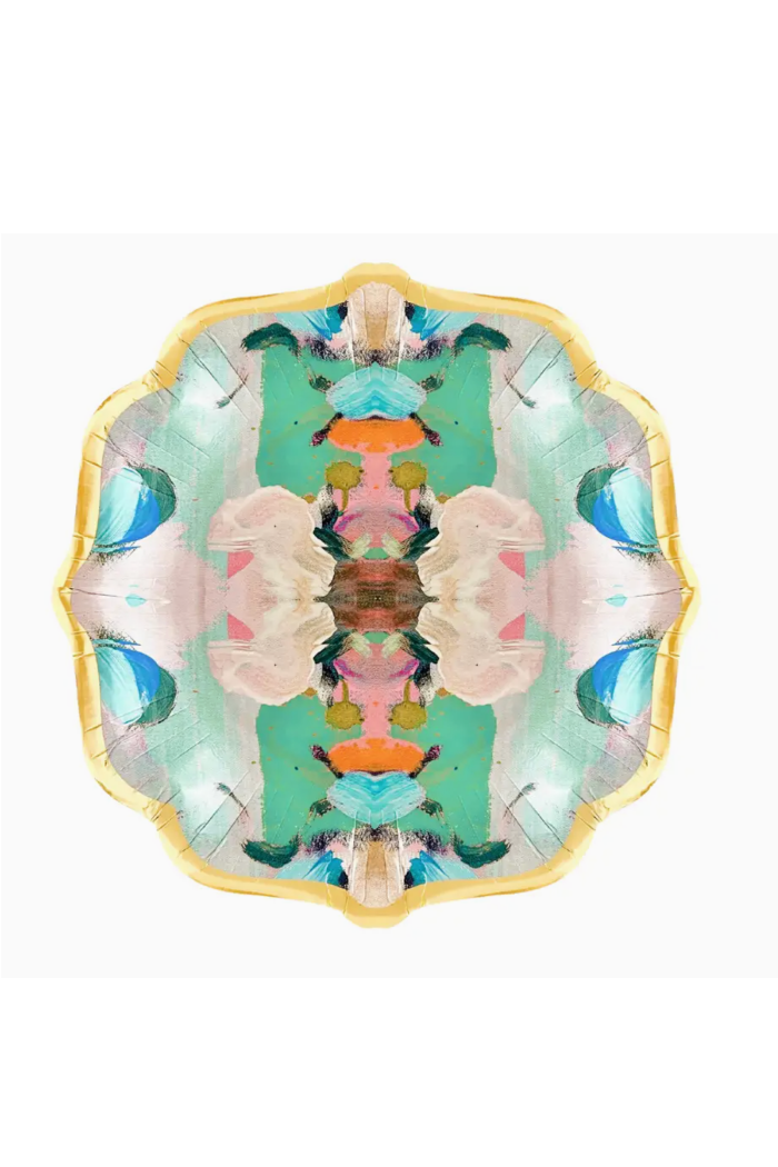 LAURA PARK COCKTAIL PAPER PLATE