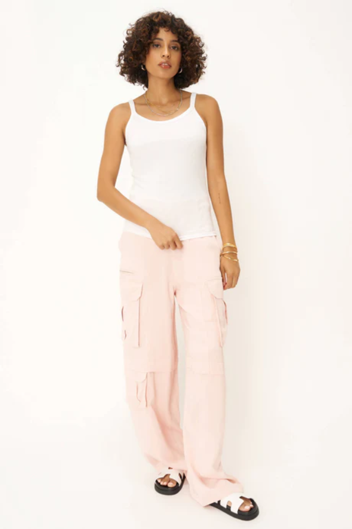 Gardenia Ribbed Tank