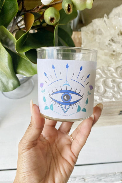 Evil Eye Soy Wax Candle