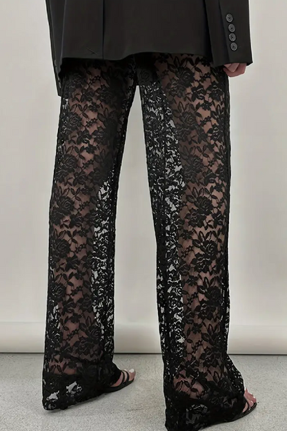 Lace pants