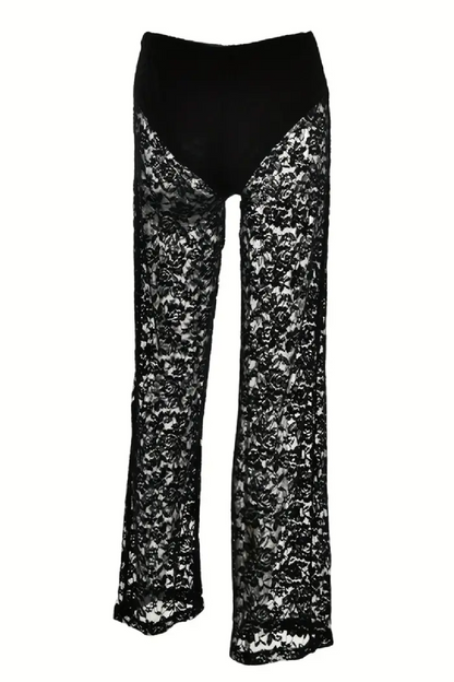 Lace pants