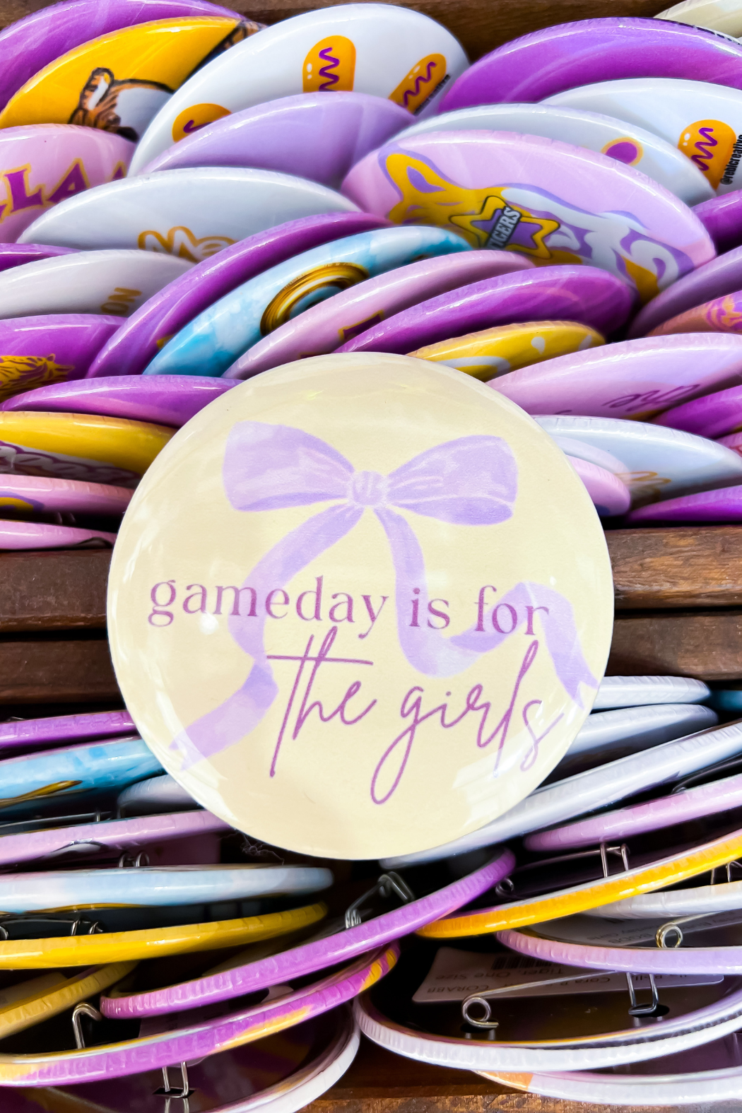 3 in Gameday Buttons
