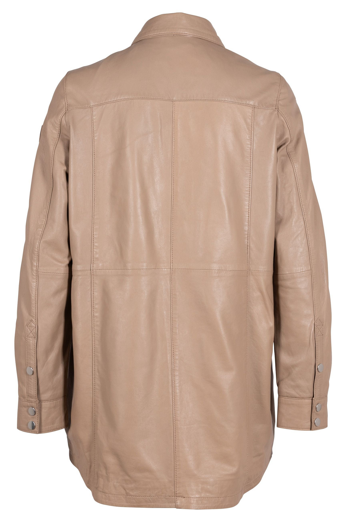 Mahi RF Leather Jacket- Toffee