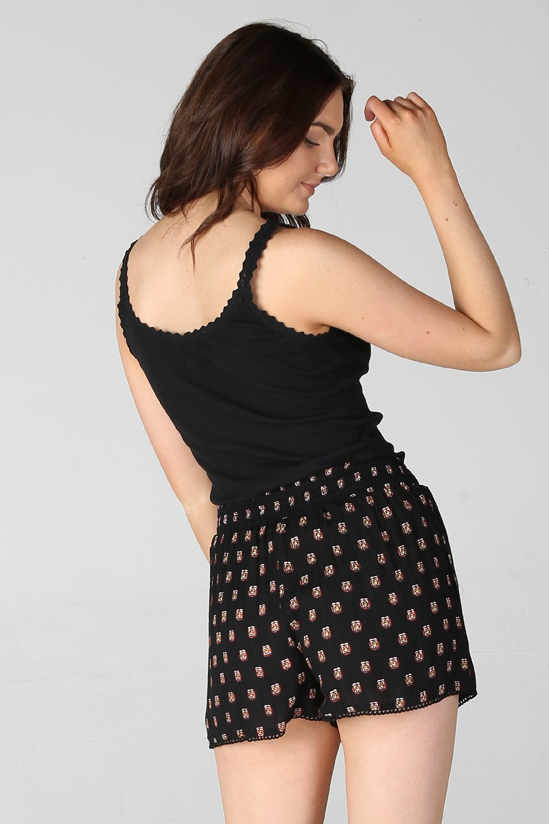 Floral Mini Prints Shorts