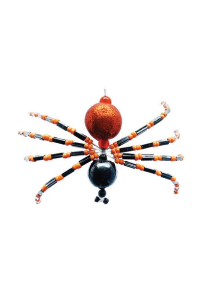 Handmade Glass Beaded Metal Spider