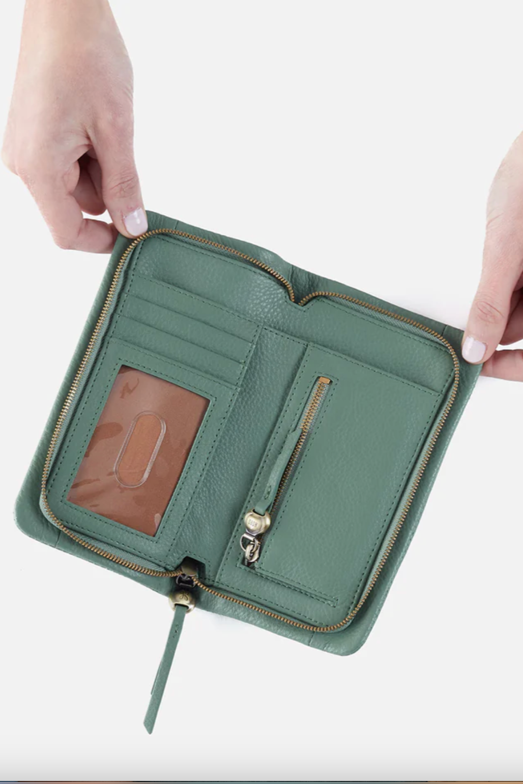 Cass Pebbled Wallet