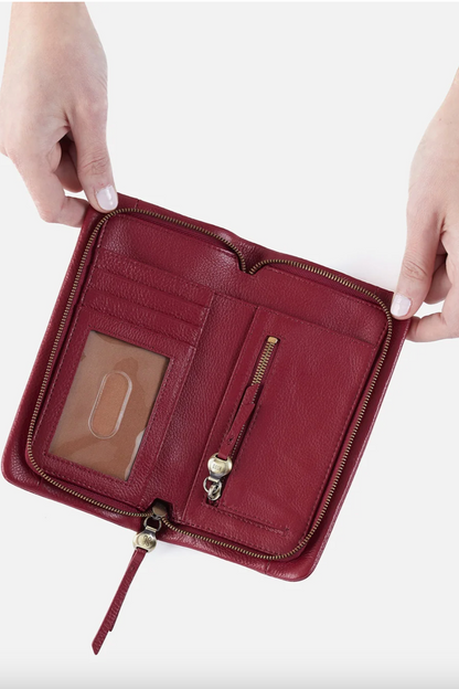 Cass Pebbled Wallet