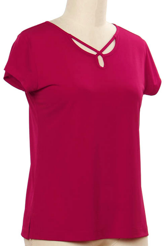 Cap Slv Knit Top