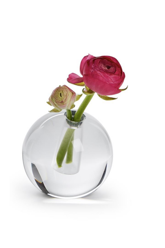 PERFECT CIRCLES CRYSTAL VASE LG