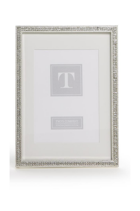 CRYSTAL PHOTO FRAME 3 1/2X5(WITH MATTE)