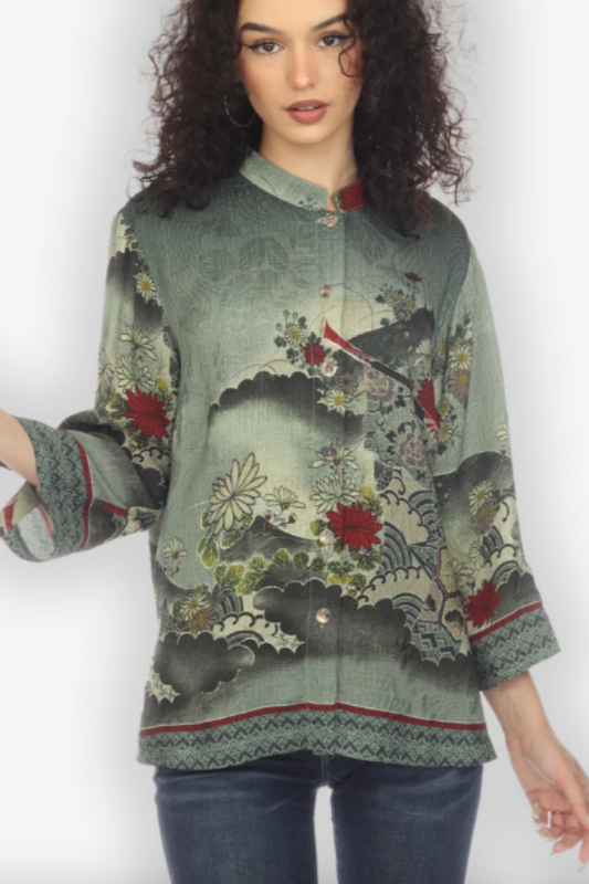 Magic Organic Beauty Silk Blouse