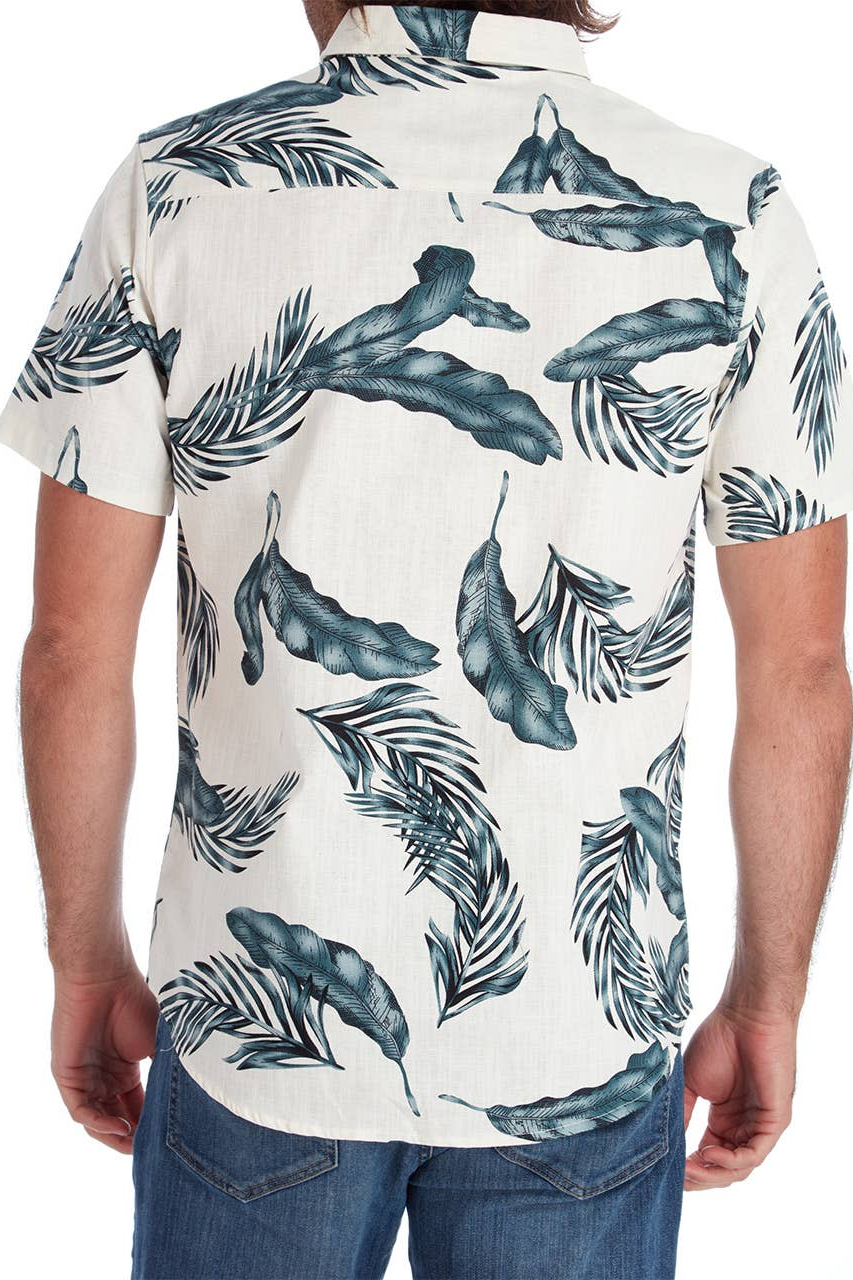 Jude Printed Slub Men's Shirt