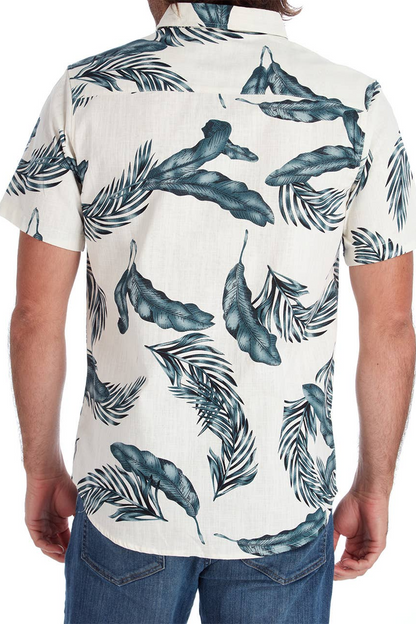 Jude Printed Slub Men's Shirt
