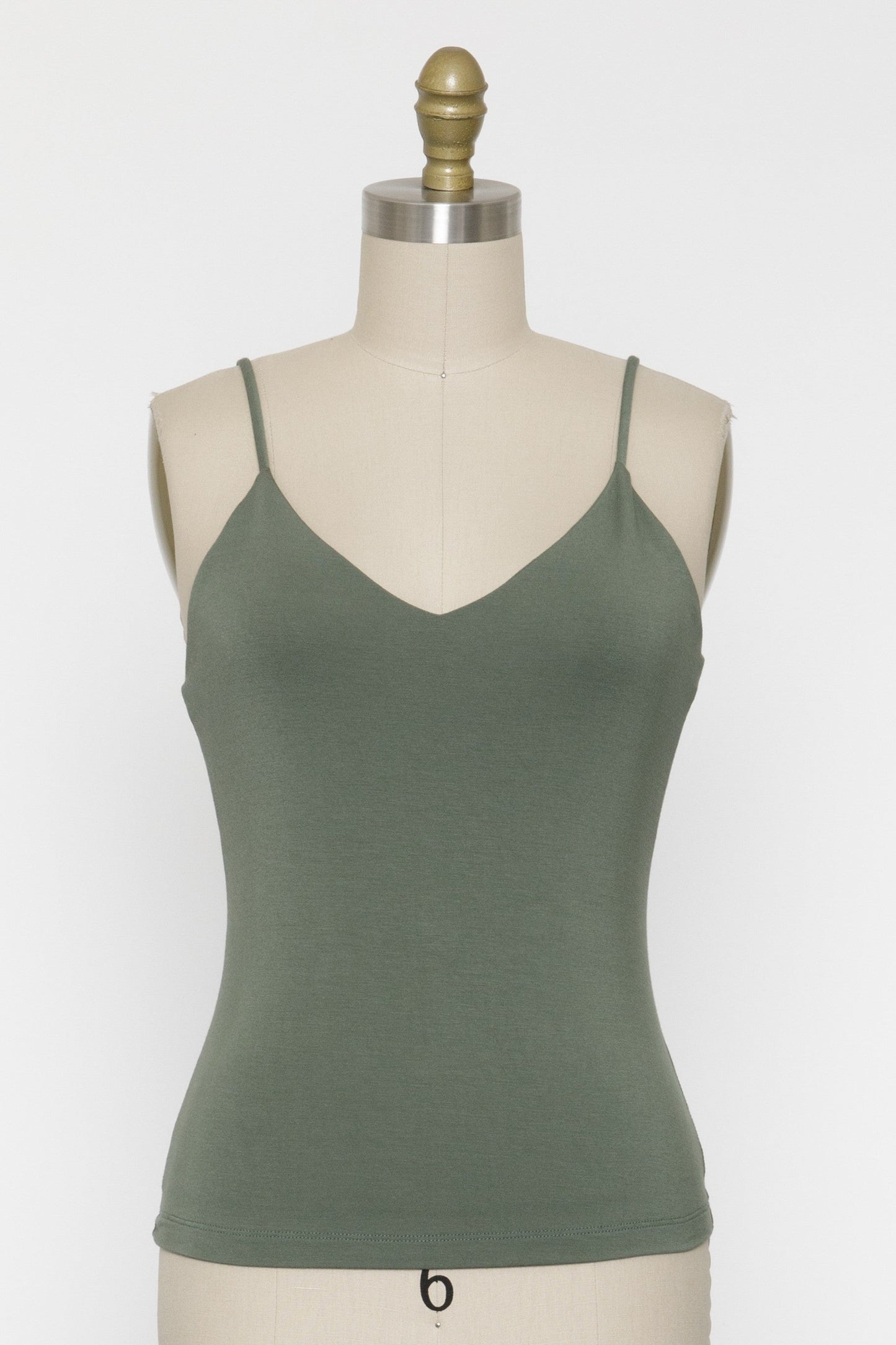 Fitted V-Neck Cami Top