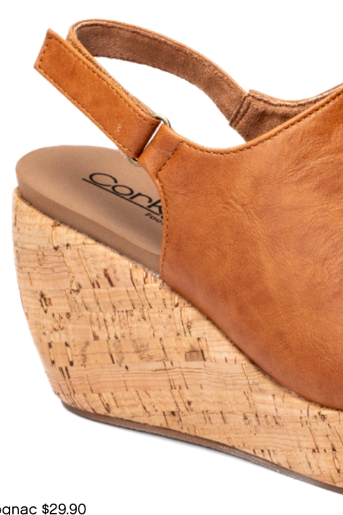Corkys weekend plans wedge sandals
